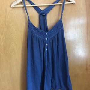 Blue American Eagle Tank Top